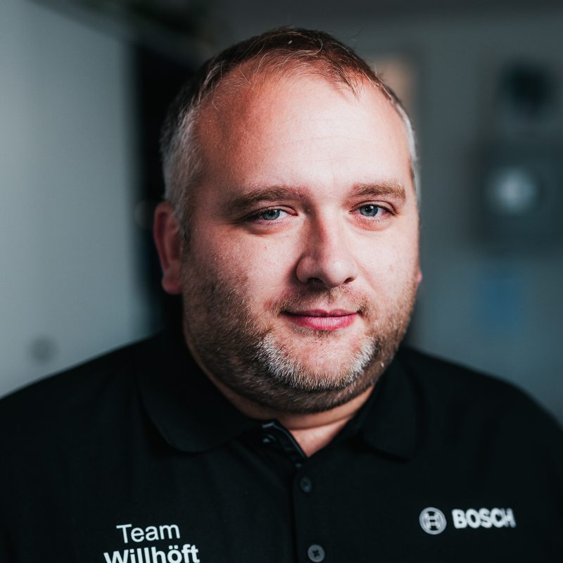Marcel Brettschneider, Kundendienst-Techniker bei der Willhöft Heizungsbau GmbH in Lasbek